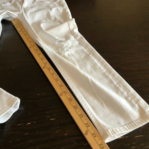 Rag & Bone Ripped Dash Slouchy Skinny Jeans 26 - Picture 12 of 13